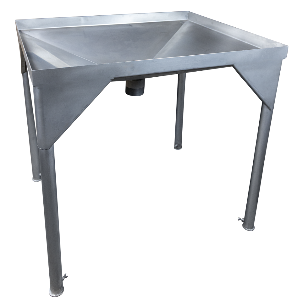 steel table