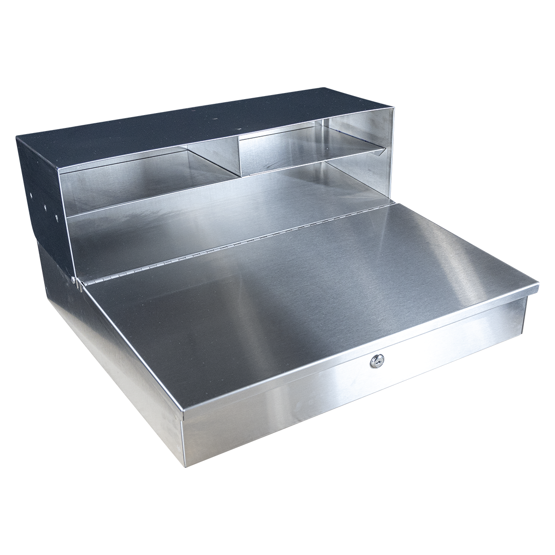 wall mount receivers desk